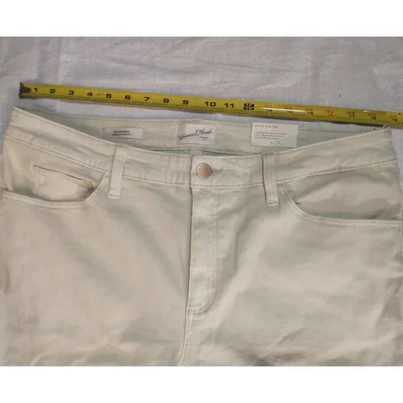 Universal Thread Jean Women 17 Skinny Super Stretch Capsule Coastal Classic READ - Picture 11 of 16